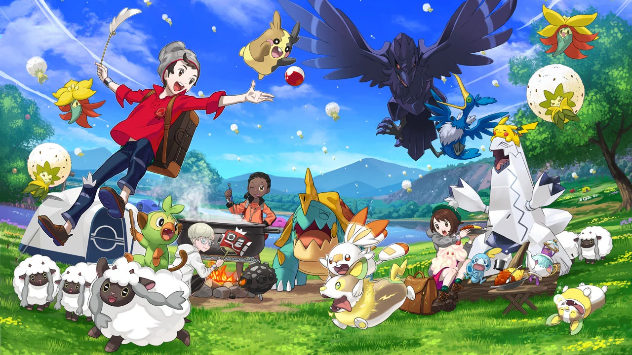 pokemon schwert schild artwork