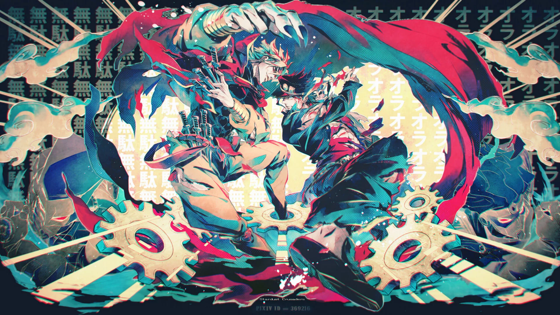 wallpapersden.com jojo s bizarre adventure stardust crusaders 1920x1080
